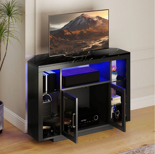 Eck standschrank mit - eck-tv-standschrank,