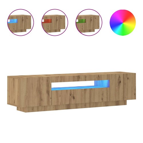 Schrank mit led - tv,