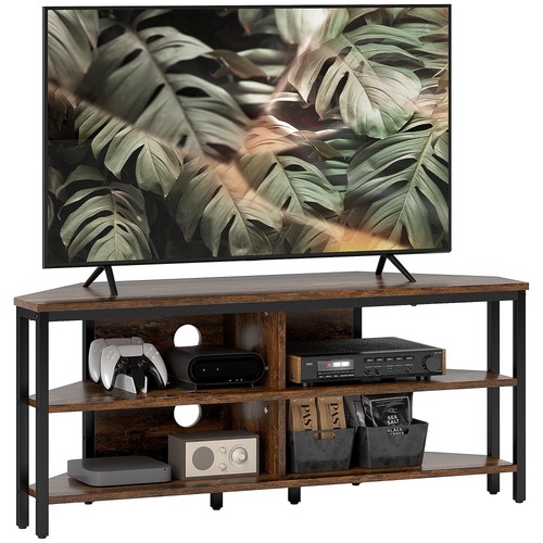 Homcom eck standschrank - homcom, eck-tv-standschrank