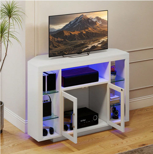 Eck standschrank mit - eck-tv-standschrank,